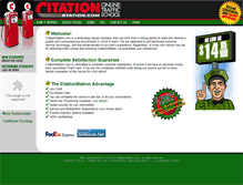 Tablet Screenshot of citationstation.com